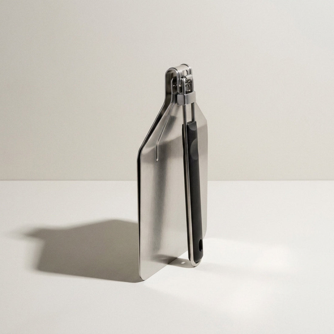 Stainless Steel Folding Pizza Peel, 10 inch — second angle, Kensington London